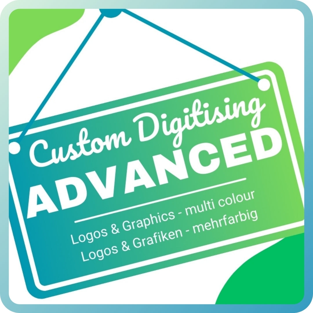 AUFWENDIGERE DESIGNS – Logos & mehrfarbige Motive