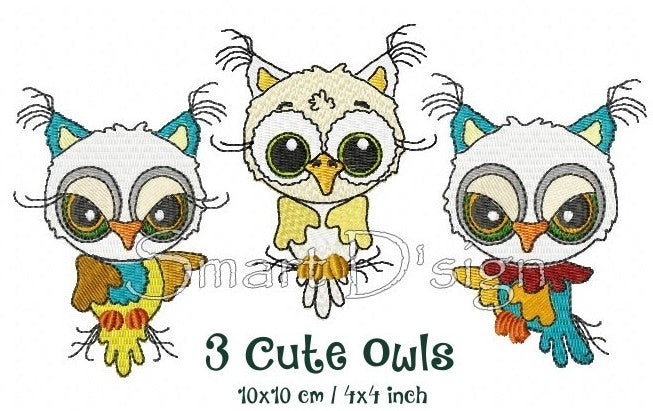 3 SÜSSE EULEN