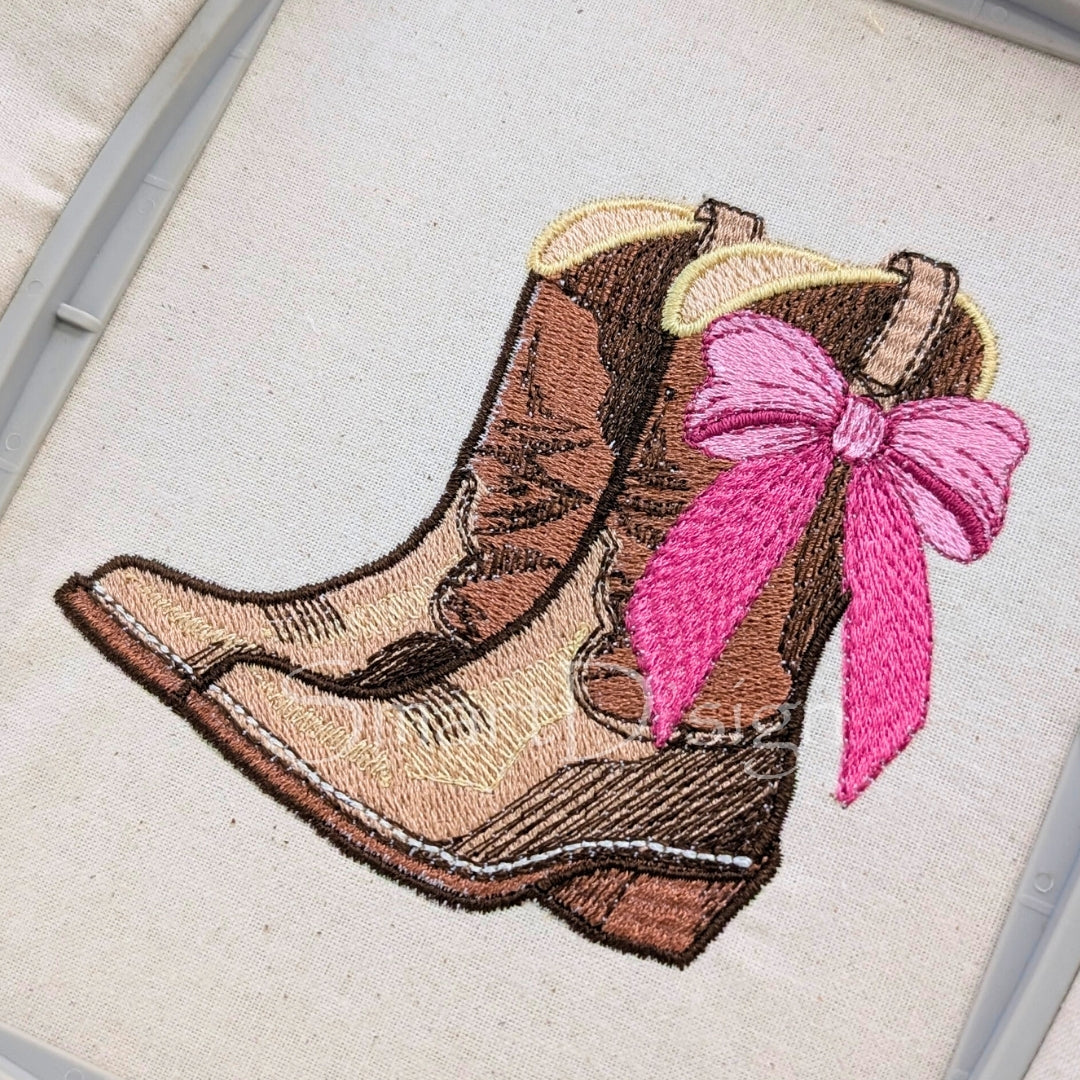 COWGIRL STIEFEL mit Schleife