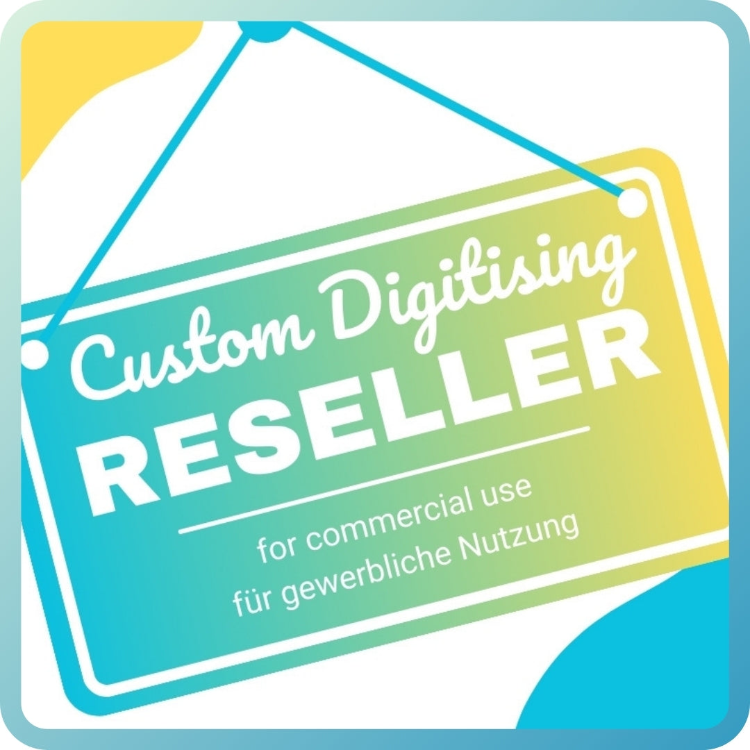 RESELLER-LIZENZ – Stickdateien zum Weiterverkauf