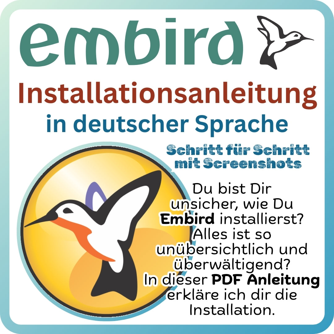 EMBIRD 2025 Installationsanleitung