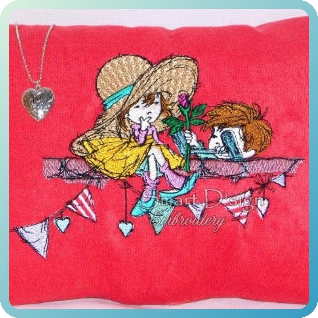 BE MY VALENTINE Doodle