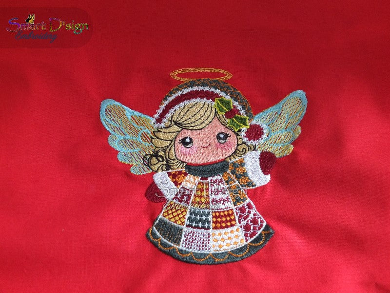 PATCHWORK WEIHNACHTSENGEL