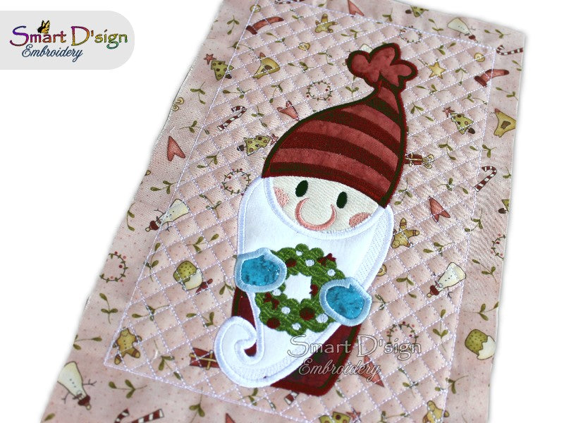 GNOME Tomte Nisse Applique No 4