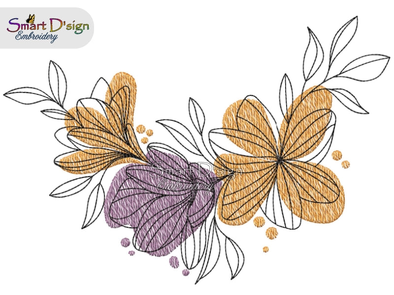 ABSTRACT FRANGIPANI No 3