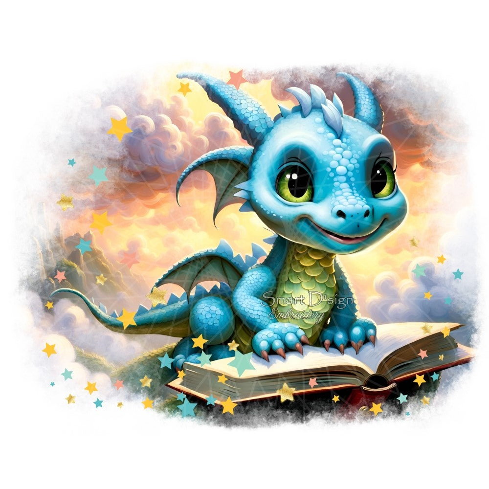 DRAGON KINDERGARTEN - SET 1 - Great for Iron-On DTF, DTG UV-Print