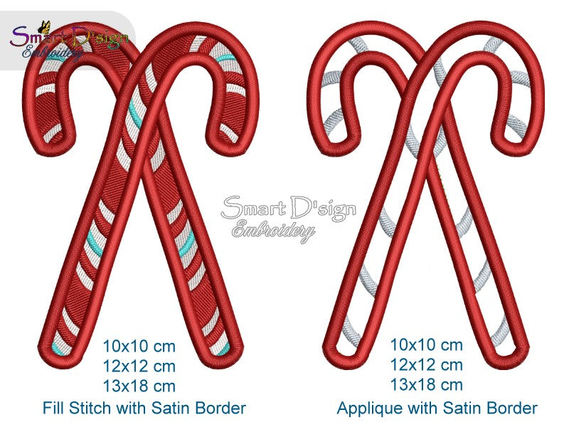 CANDY CANES Side Seam Split Design