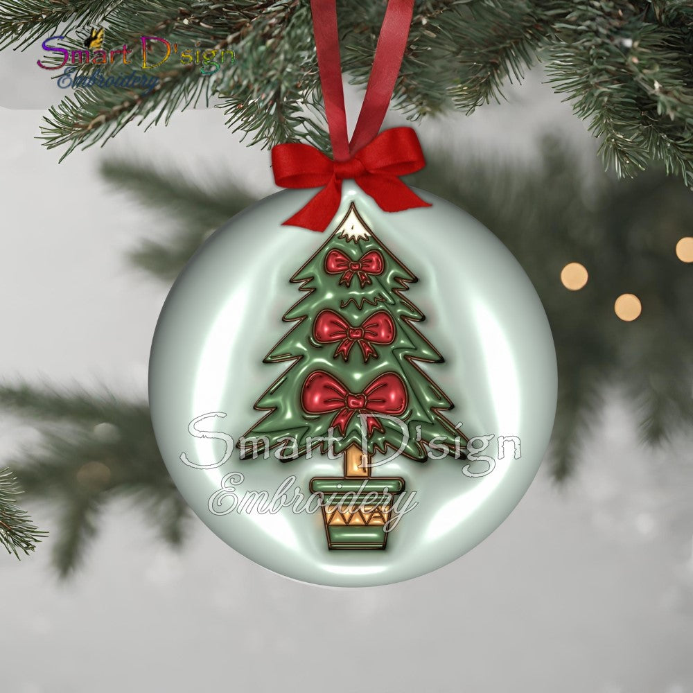 PUFFY JELLY CHRISTMAS ORNAMENTS - Set 1