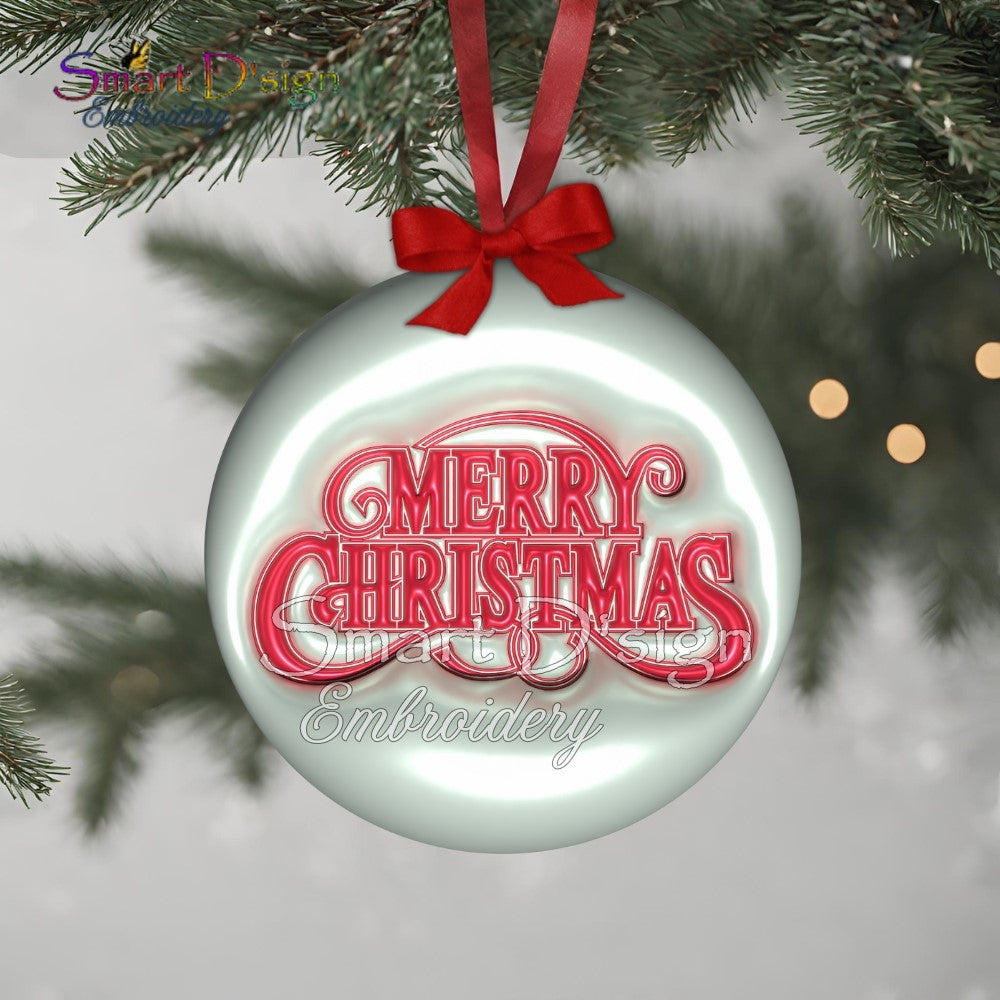 PUFFY JELLY CHRISTMAS ORNAMENTS - Set 1