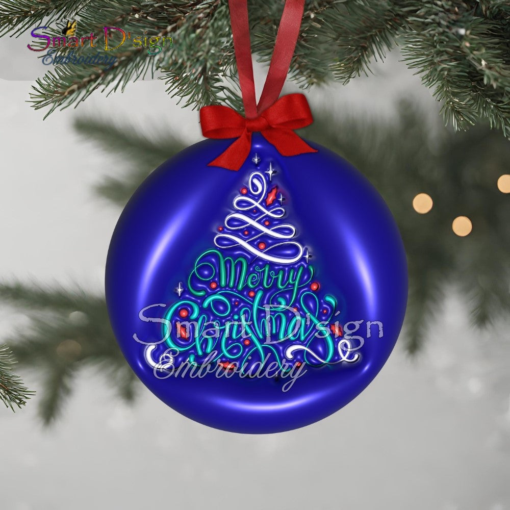 PUFFY JELLY CHRISTMAS ORNAMENTS - Set 1