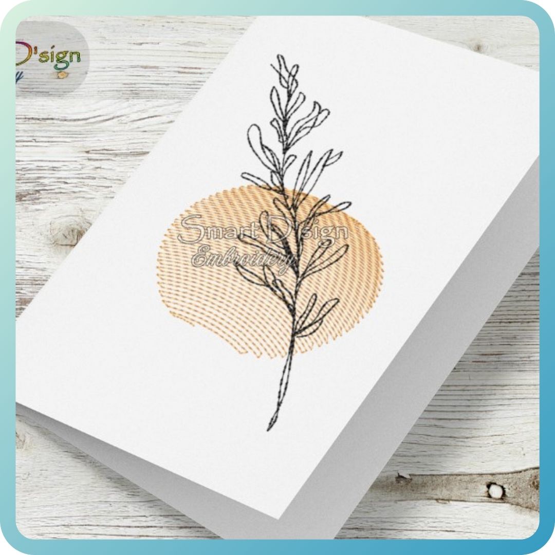 OUTBACK BLUME Nr.5 Line Art