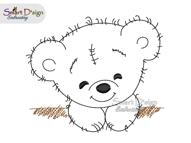 TEDDY Fransen-Doodle-Applikation
