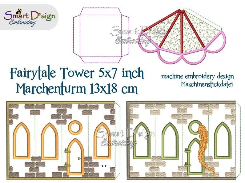 MÄRCHENTURM Set RAPUNZEL