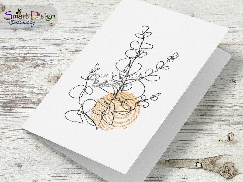 OUTBACK BLUME Nr.1 Line Art