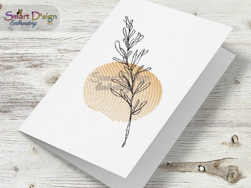 OUTBACK BLUME Nr.5 Line Art