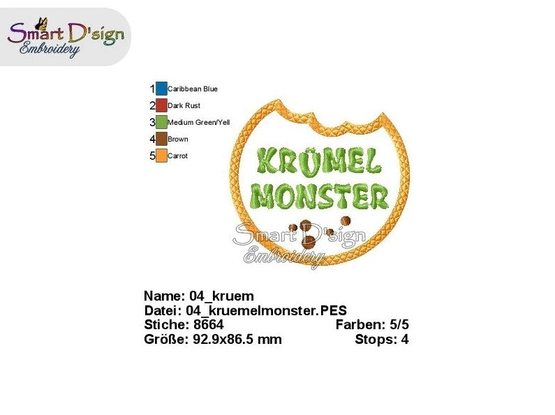 GERMAN Lunch Box APPLIQUE PATCHES