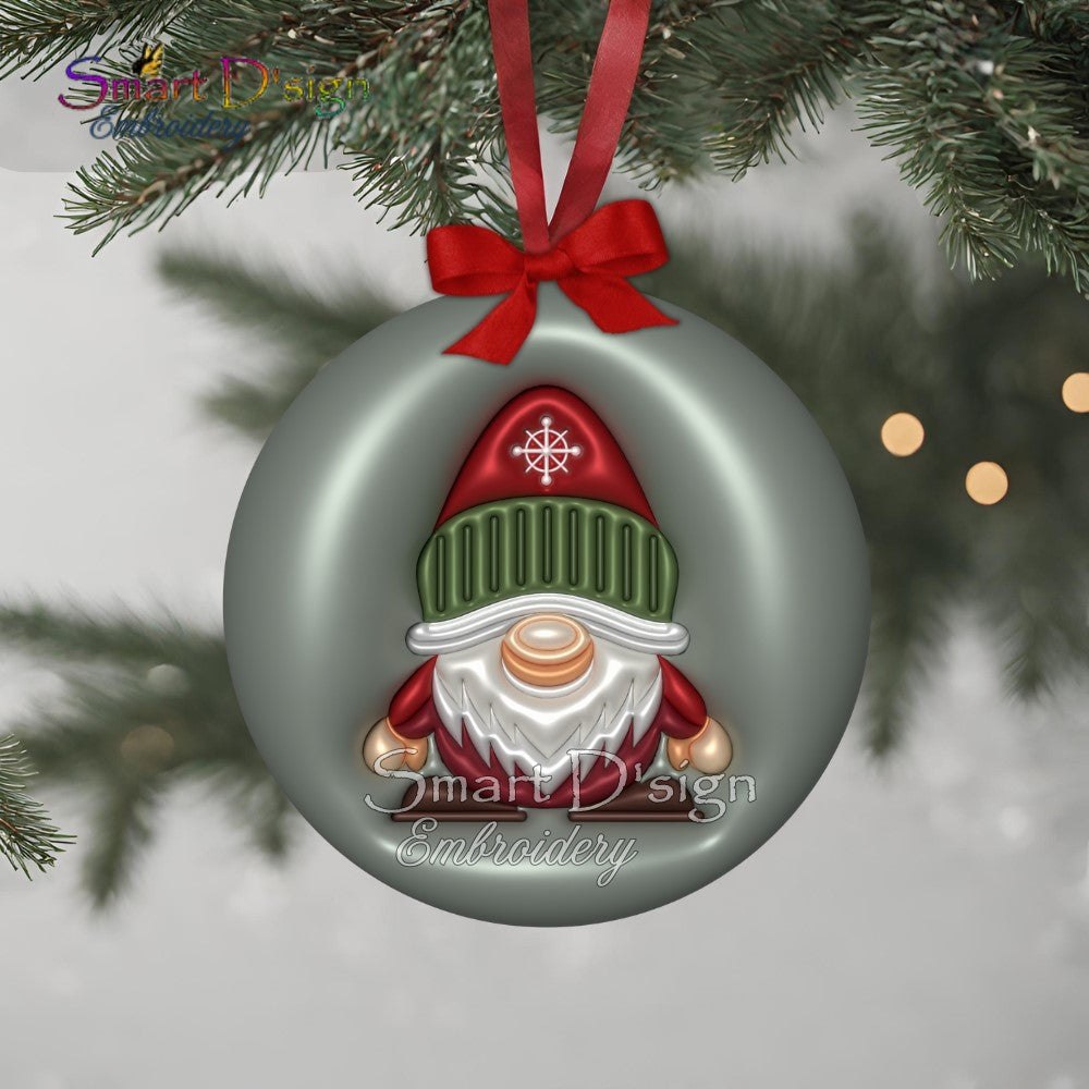 PUFFY JELLY CHRISTMAS ORNAMENTS - Set 2