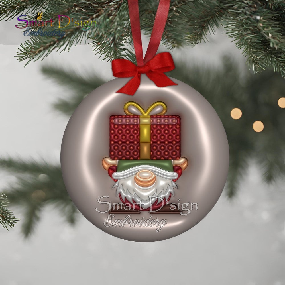 PUFFY JELLY CHRISTMAS ORNAMENTS - Set 2