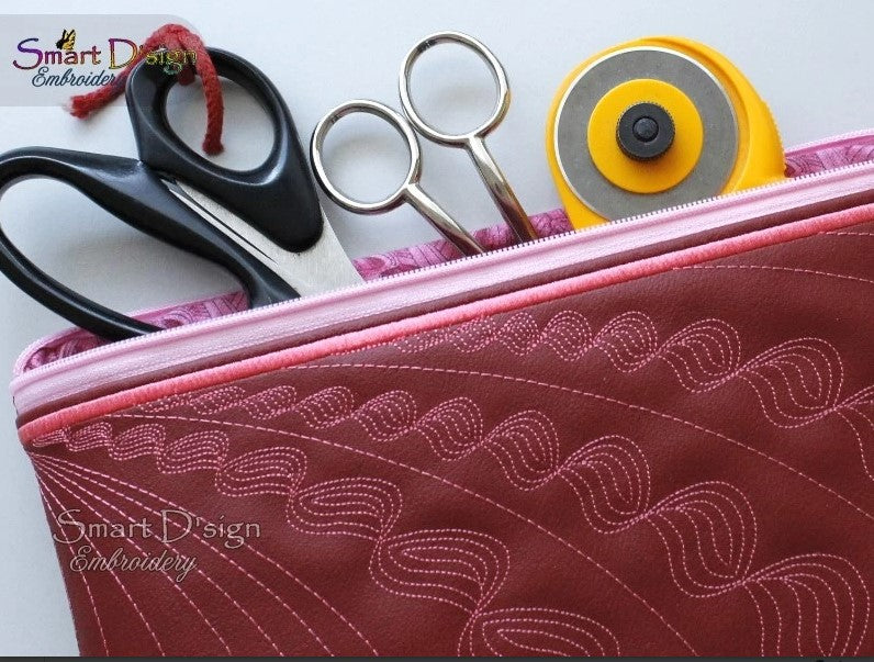 ILLUSIONEN - ITH QUILT REISSVERSCHLUSS TASCHE