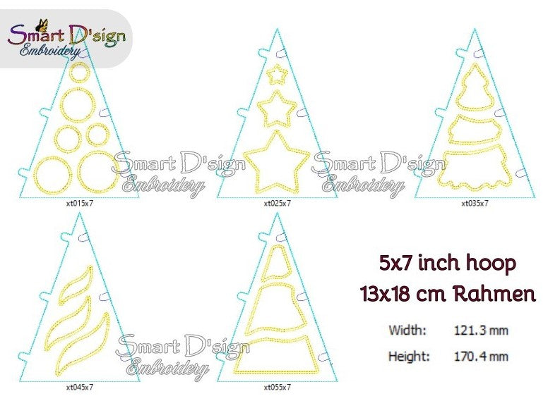 ITH 3D WEIHNACHTSBAUM für LED Teelichter