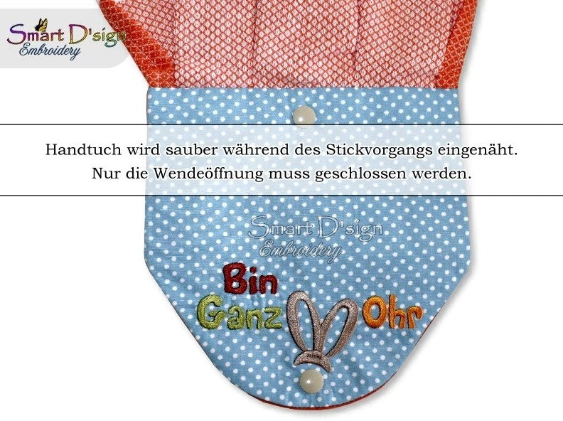 ITH OFENHANDTUCH SCHLAUFE BIN GANZ OHR