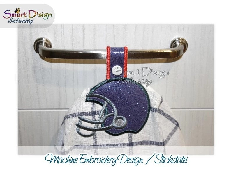 ITH AMERICAN FOOTBALL HELMET Towel Hanger