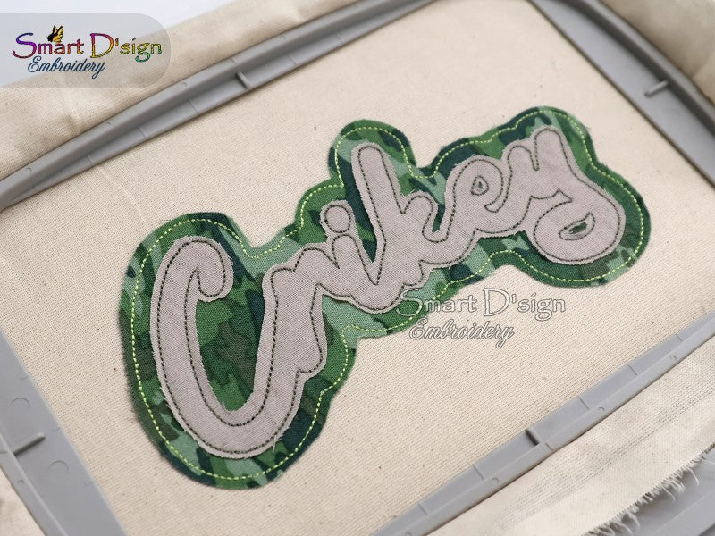 CRIKEY - Double Stack Raw Applique Set