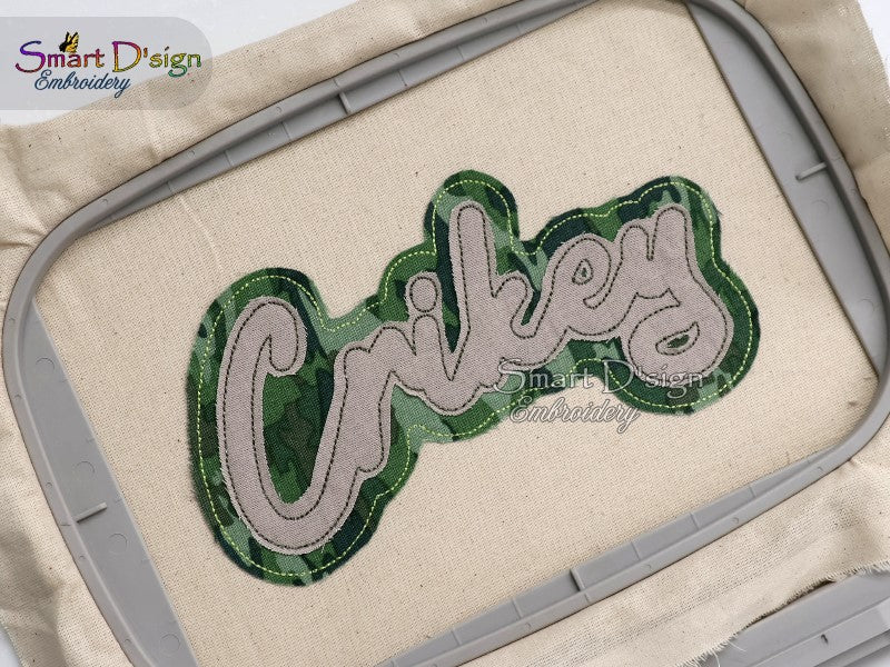 CRIKEY - Double Stack Raw Applique Set