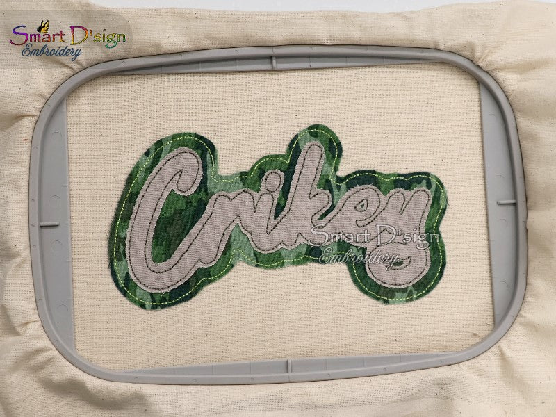 CRIKEY - Double Stack Raw Applique Set