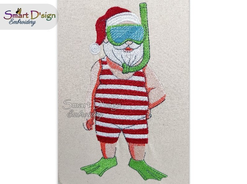 SOMMER SANTA mit SCHNORCHEL