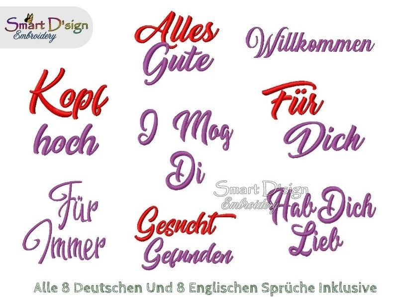 VALENTINES Kissenhüllen ITH MEGASET