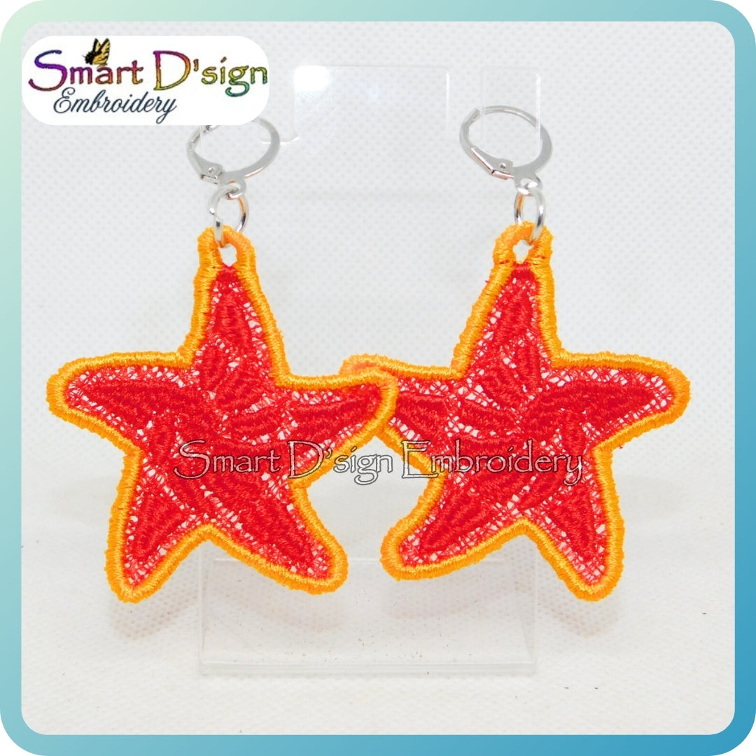 FSL Seestern Ohrringe (zweifarbig)