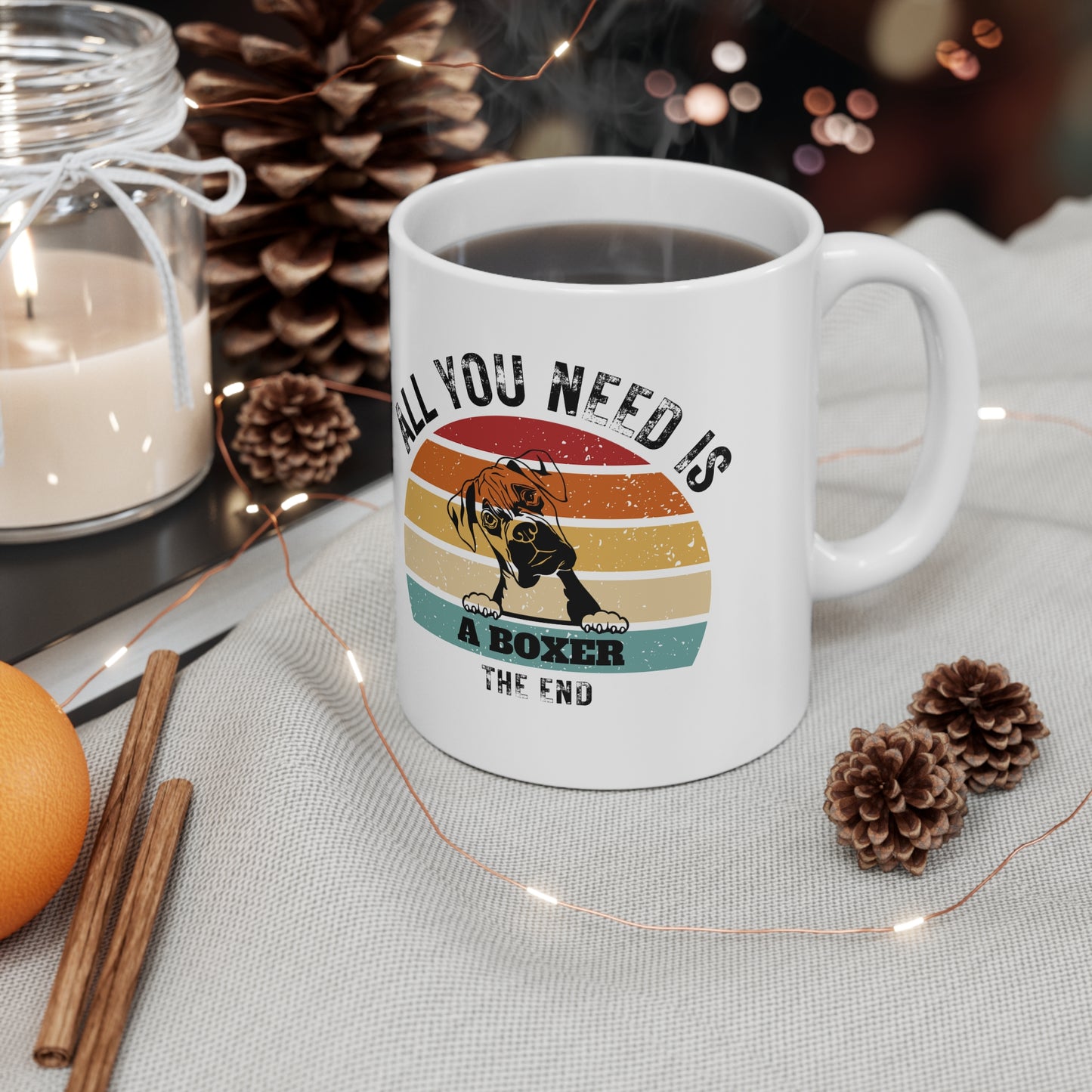 All You Need Is A BOXER - The End | TASSE für BOXER Liebhaber