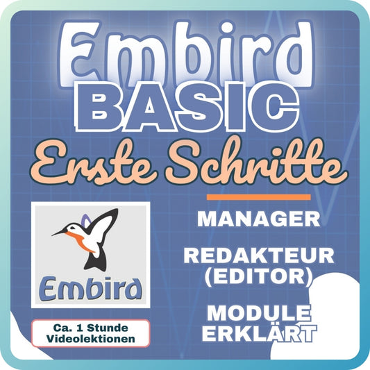 EMBIRD BASIC - Onlinekurs für Einsteiger