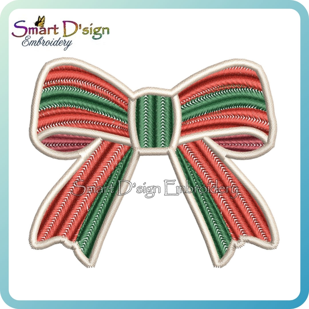 Schleife im Strick-Look