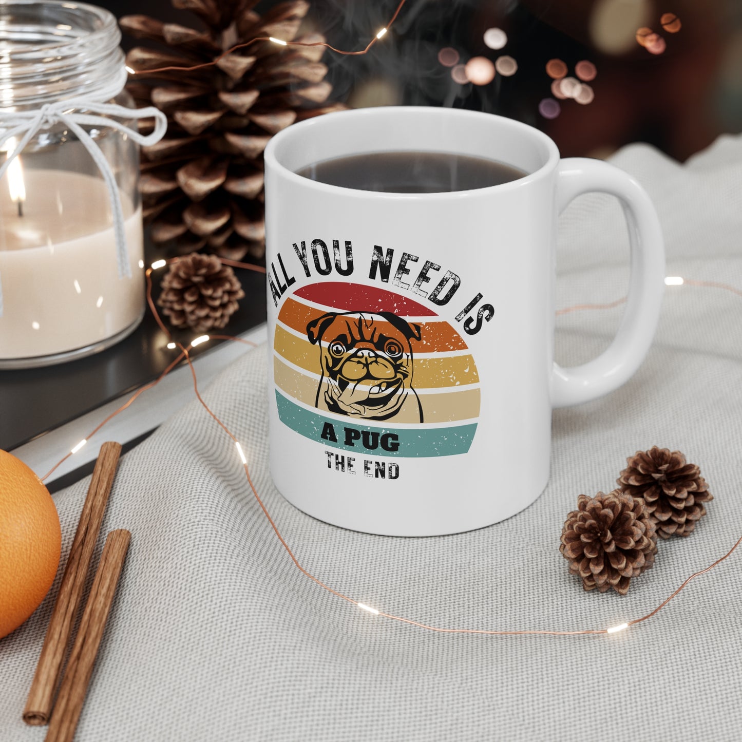 All You Need Is A PUG - The End | TASSE für MOPS-Liebhaber