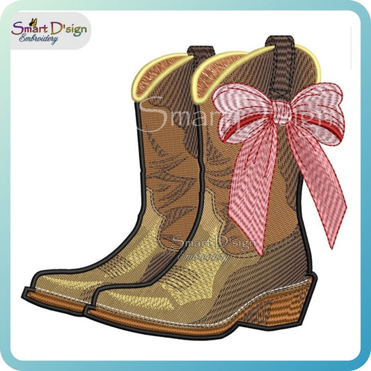 COWGIRL STIEFEL mit Schleife