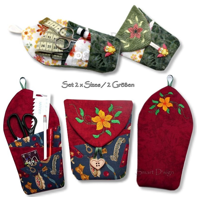 2x ITH TAILOR SCISSOR BAGS