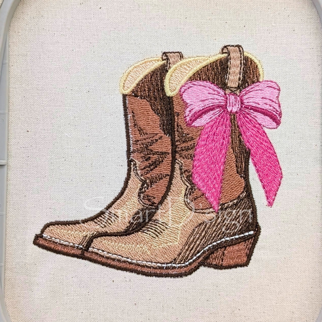COWGIRL STIEFEL mit Schleife