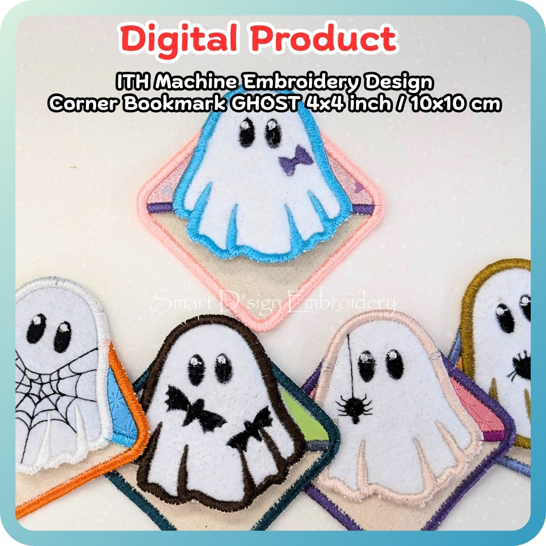 SPOOKY TELLERS - ITH GHOSTS Corner Bookmarks