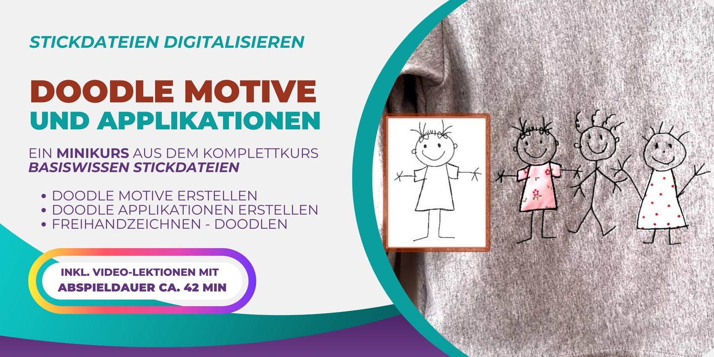 Doodle-Motive & Applikationen | Minikurs für Neugierige