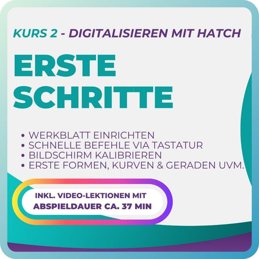 Hatch 3 Program HATCH V3 Kurse – Smart D'sign Embroidery
