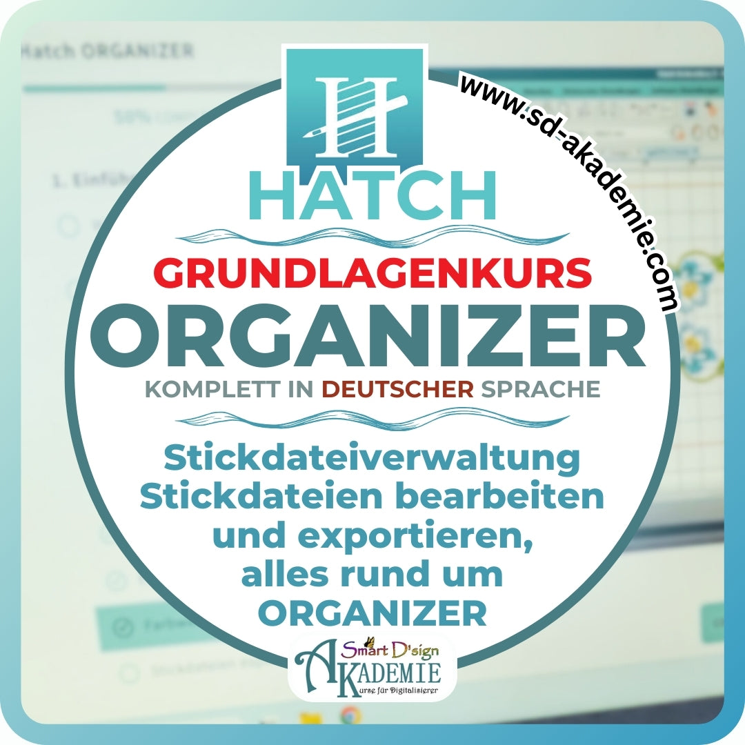 HATCH ORGANIZER - Onlinekurs zum Einsteigermodul