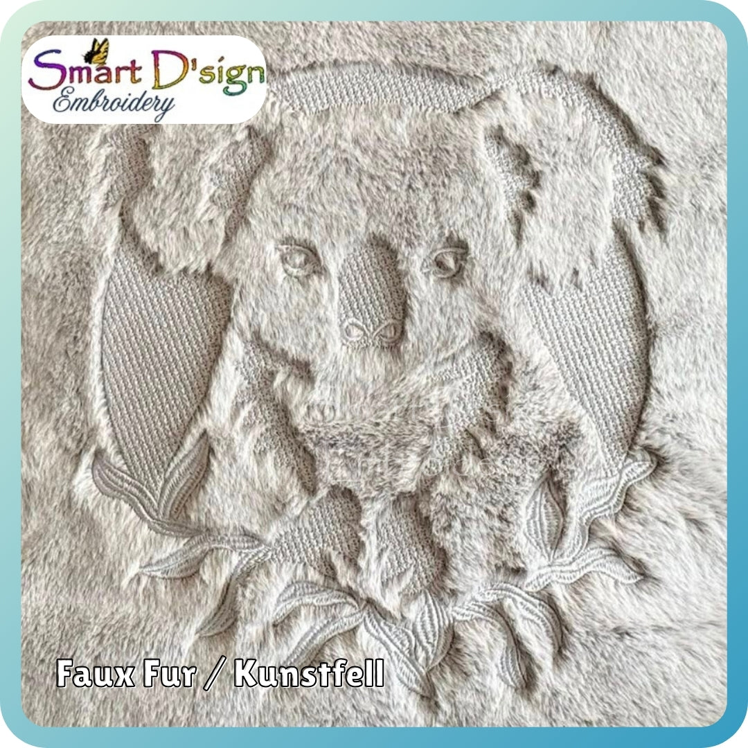 [EMBOSSED] KOALA in 8 Sizes
