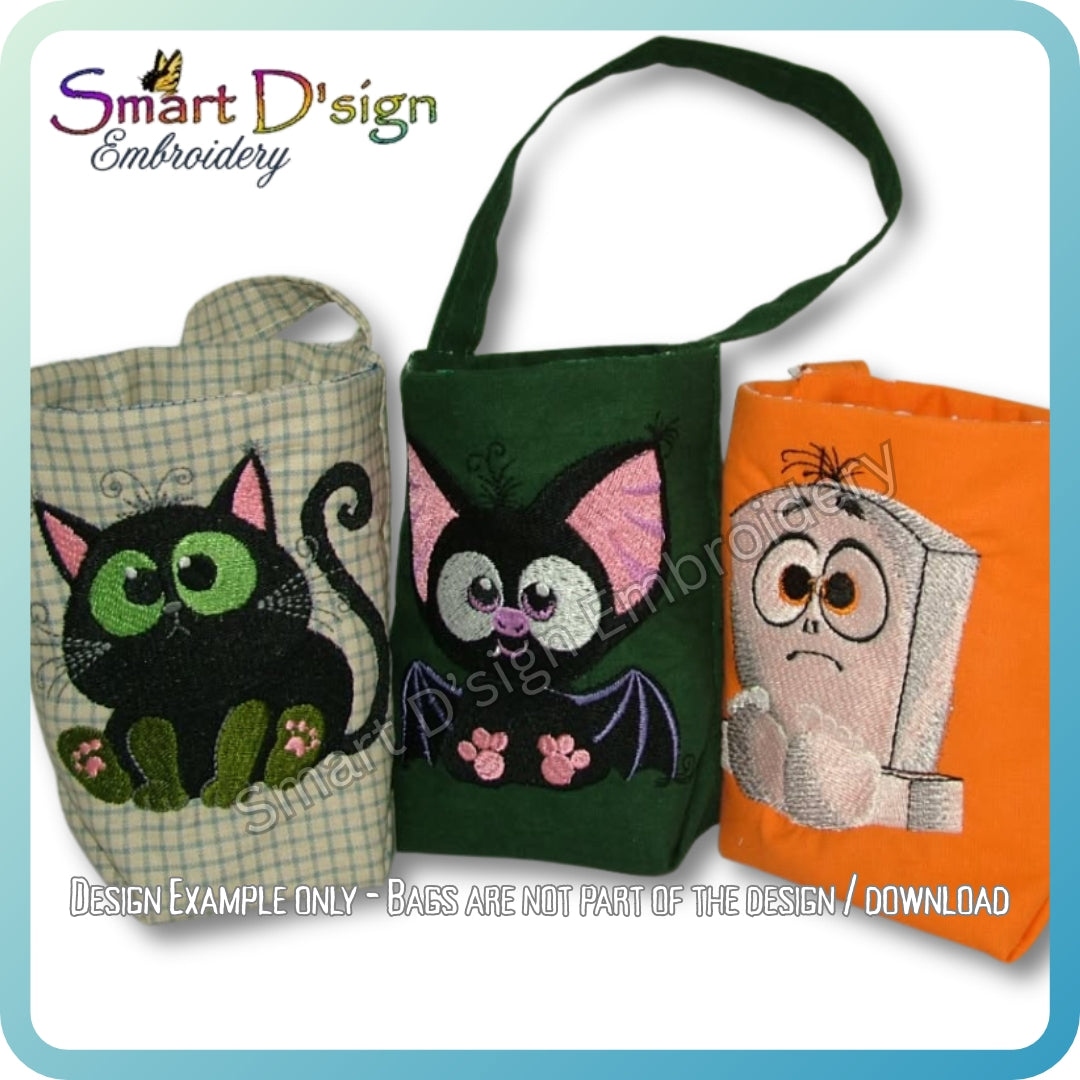 LITTLE BOO CREW Halloween Embroidery Designs