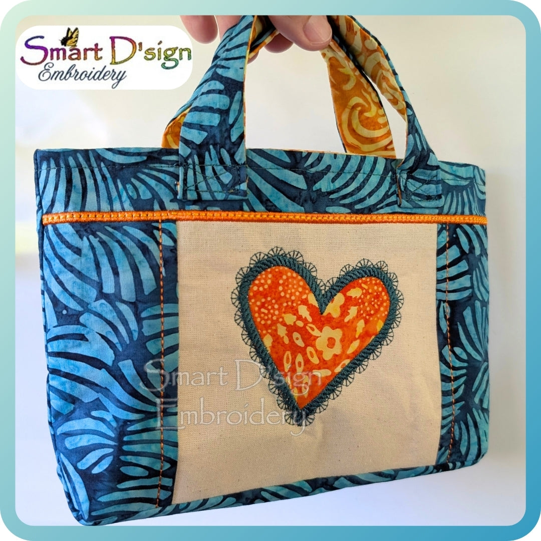 MAEVIE's BAG - ITH 3D Flat Bottom Tote Bag