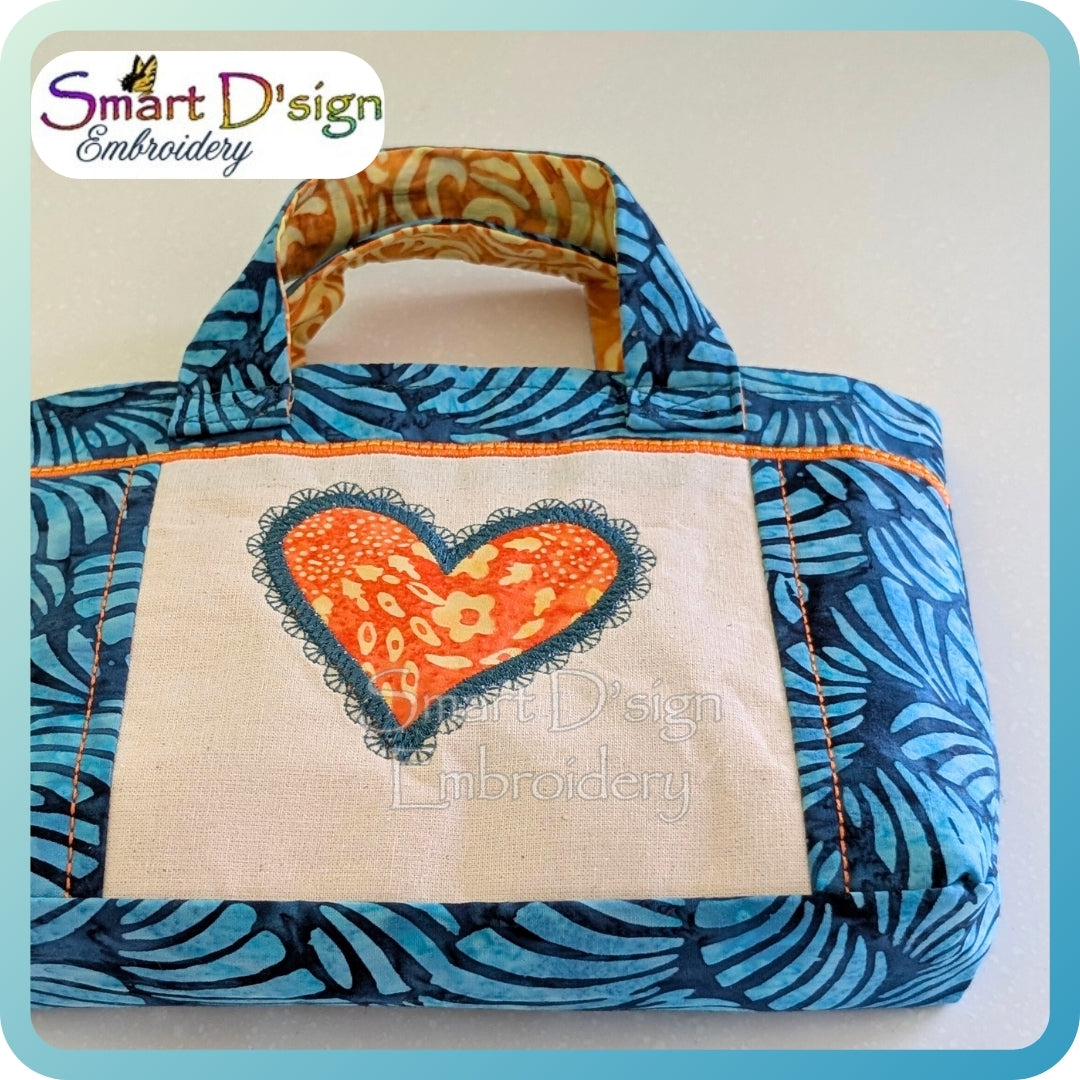 MAEVIE's BAG - ITH 3D Flat Bottom Tote Bag