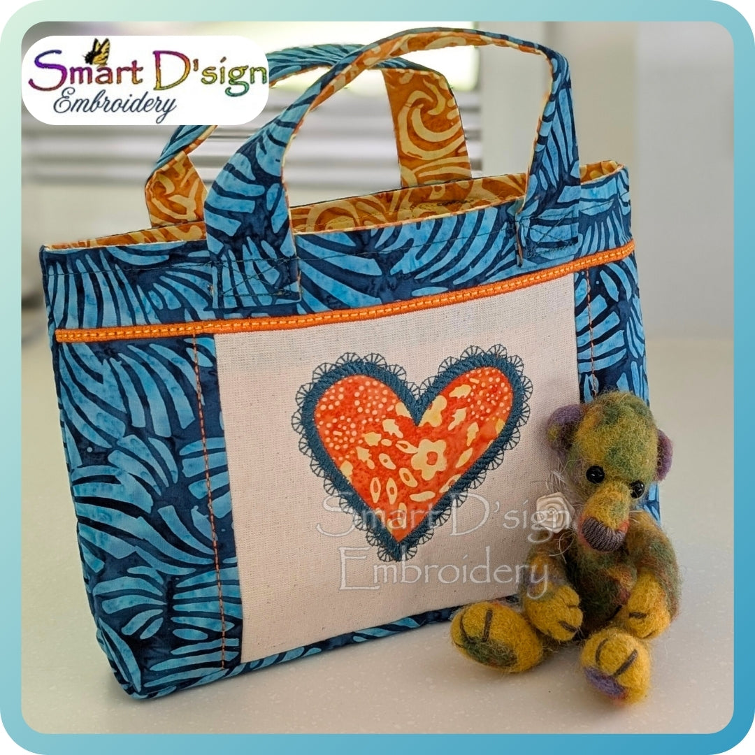 MAEVIE's BAG - ITH 3D Flat Bottom Tote Bag