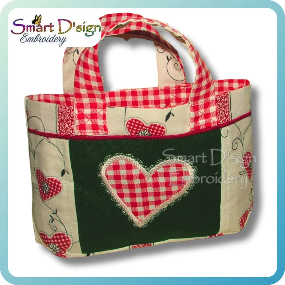 MAEVIE's BAG - ITH 3D Flat Bottom Tote Bag