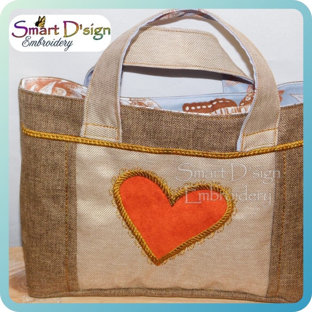 MAEVIE's BAG - ITH 3D Flat Bottom Tote Bag